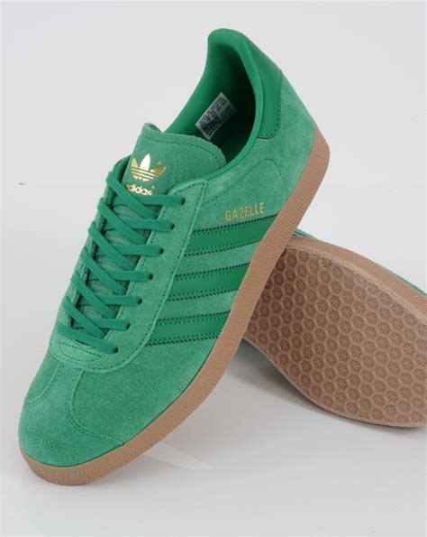 adidas original gazelle green|Adidas gazelle green size 5.